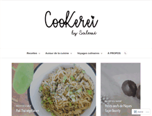 Tablet Screenshot of cookerei.com